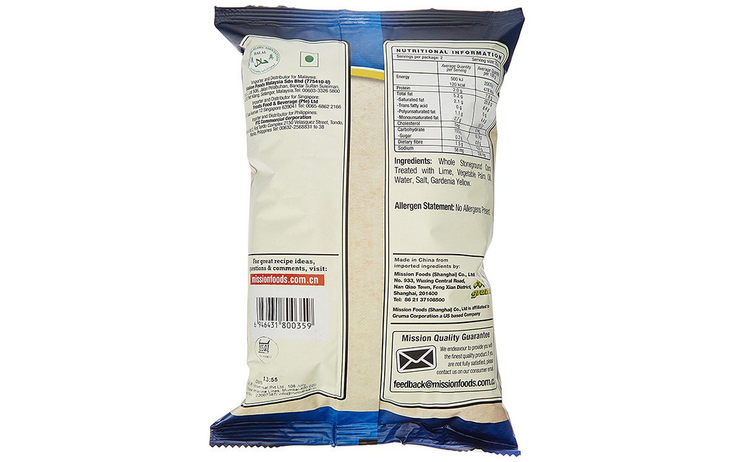 Mission Tortilla Chips Orginal Flavour   Pack  65 grams